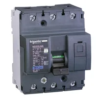 Schneider,  NG125 - circuit breaker - NG125LMA - 3P - 4A - MA curve