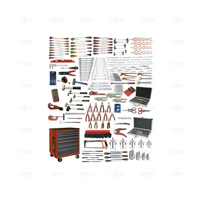 SET FOR MECHANICS 337 PCS. WITH ROLLER CABINET AND FOAM TRAYS - EGA Master