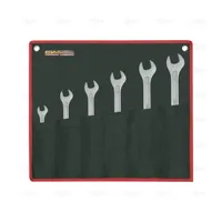 SET OF 8 SLIM OPEN- END WRENCHES 1/4" - 5/16" - 13/16" - 7/8" - EGA Master