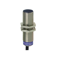 Schneider, inductive sensor XS6 M18 - L62mm - brass - Sn8mm - 24..240VAC/DC - cable 2m