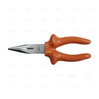 LONG NOSE PLIER 160 MM TITACROM® DIP INSULATED 1000 V - EGA Master