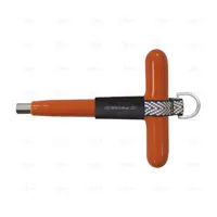 HEXAGONAL "T" WRENCH 5 X 120 MM ANTIDROP ACO - EGA Master