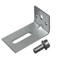 Rittal, TS Wall Bracket, Sheet Steel, Galvanized