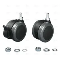 Rittal, Twin Castors With/Without Lock Pk(4)