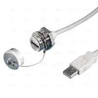 Rittal, Usb Extension W/Wallconnection L: 2M