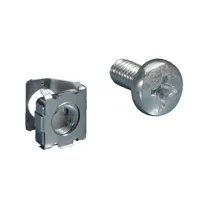 Rittal, DK Spring Nuts With Screws, L:10 Mm, M6, T-Slot Mounting Angles