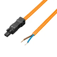 Rittal, Power Connection Cable, 3M, 2-Pole Pk(5)