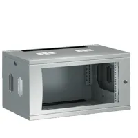 Rittal, DK Flatbox, Whd: 600X358X600 Mm, 6 U, With 482.6 MM (19") Mounting Angles