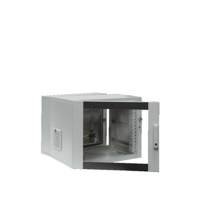 Rittal, DK Wall-Mounted Enclosures, 3-Part, Whd: 600X478X573 Mm, 9 U, Pre-Configured