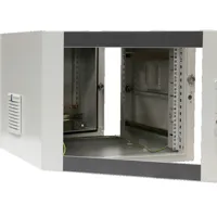 Rittal, DK Wall-Mounted Enclosures, 3-Part, Whd: 600X478X673 Mm, 9 U, Pre-Configured