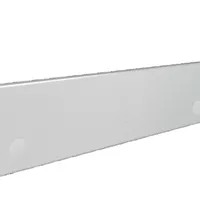 Rittal, VX Front Trim Panel, Top, IP 54, Wh: 400X100 MM