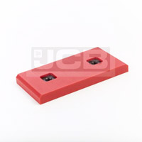 JCB Spare Parts, Wear Pad Assy. Nylube - Part Number : 160/00982