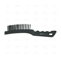 PLASTIC HANDLE SOLDERING BRUSH 4 ROWS INOX - EGA Master
