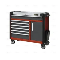 ROLLER CABINET WITH 7 DRAWERS CLOSET (RED COLOUR) - EGA Master