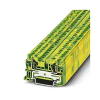 Phoenix Contact, Spring cage ground terminal block - ST 4-PE