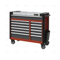 ROLLER CABINET WITH 13 DRAWERS (RED COLOUR) - EGA Master