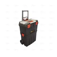 PLASTIC TOOL BOX WITH TROLLEY 470 X 290 X 630 MM - EGA Master