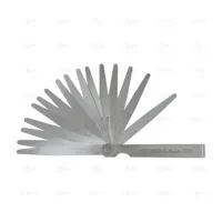 PRECISION FEELER GAUGE 8 BLADES, 100 MM, 0.03-0.1 MM (0,002-0,040 INCH) - EGA Master