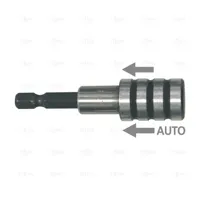 MAGNETIC BIT HOLDER 75 MM INOX (AUTOMATIC PULL TYPE) - EGA Master