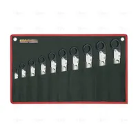 SET OF 10 OF RATCHETING RING WRENCHES 10-27 MM - EGA Master