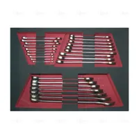 SET OF 26 PCS. -COMBINATION WRENCHES 6 -32 MM IN TRAY - EGA Master