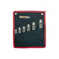 SET OF 6 PCS. OF SOCKET DOUBLE ENDED WRENCHES 6-7 / 16-17 MM TITACROM® - EGA Master