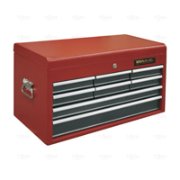 TOOL CHEST 8 DRAWERS (RED) 660 X 320 X 365 MM - EGA Master