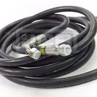 JCB Part No.# 333/E0841, HOSE - 08 BSP HP 6740mm B - JCB Spare Parts