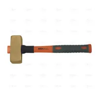 SLEDGE HAMMER GERMAN TYPE 2,5 KG FIBERGLASS HANDLE NON SPARKING Al-Bron - EGA Master