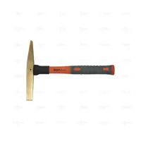 SCALING HAMMER 370 GR. FIBERGLASS HANDLE NON SPARKING BRASS - EGA Master