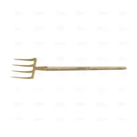 4 PRONG FORK 320 MM WITH WOODEN HANDLE NON SPARKING Cu-Be. - EGA Master