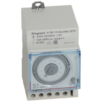 Programmable time switch - horiz. dial - daily prog. - 100h working reserve | 412813 | 3245064128131 | LEGRAND