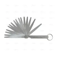 PRECISION FEELER GAUGE 32 BLADES, 100 MM, 0.03- 1.0O MM ANTIDROP ACO - EGA Master