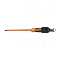 SCREWDRIVER FOR TERMINAL SCREW (SLOTTED/POZIDRIV ) PZ-1 X 100 MM MASTERTORK 1000 V EGA ANTIDROP ACO - EGA Master