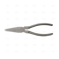 FLAT NOSE PLIER 160 MM INOX HANDLE - EGA Master