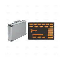 SET OF 21 PCS - SOCKET WRENCHES 1/4" (4-14 MM AND 8 - 14 MM LONG SERIE) 1000 V - EGA Master