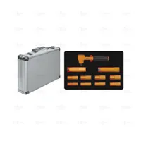 SET OF 11 PCS - SOCKET WRENCHES 3/8" (3/8" - 13/16" LONG SERIE) 1000 V (12 EDGES) - EGA Master