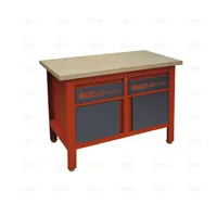 WORK BENCH 1200 X 600 X 865 MM (2 DRAWERS 2 DOORS) - EGA Master