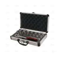 SET OF 21 PCS. SOCKETS 3/8" (6 - 24 MM) 12 EDGES - EGA Master