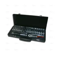 SET OF 42 PCS .SOCKET WRENCHES 3/8" (9-19 MM Y 3/8" -3/4") 12 EDGES - EGA Master