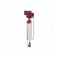 HAND CHAIN HOIST GEARED TROLLEY 2000 KG -LOAD CHAIN SAFETY FACTOR 4-1 3 METERS LIFTING HEIGHT - EGA Master
