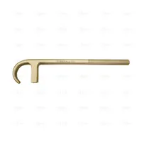 VALVE WHEEL HOOK F TYPE 25 x 250 MM WITH KNURLED HANDLE NON SPARKING Cu-Be - EGA Master