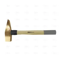 STONE WEDGE HAMMER 1 KG. HICKORY HANDLE NON SPARKING Cu-Be. - EGA Master