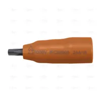 SOCKET BIT 3/8" - TAMPER TORX TT-45 1000 V - EGA Master