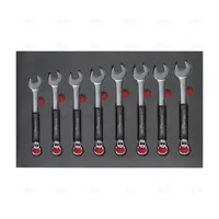 TRAY - SET OF COMBINATION WRENCHES (MM) ANTIDROP ACO - EGA Master