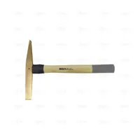 SCALING HAMMER 205 GR HICKORY HANDLE NON SPARKING BRASS - EGA Master