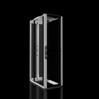 Rittal, Network/Server Rack VX IT With Vented Doors, With 482.6 MM (19") Mounting Angles, Standard W600*H2000*D1000