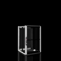 Rittal, Network/Server Rack VX IT With Vented Doors, With 482.6 MM (19") Mounting Angles, Standard W800*H1200*D800