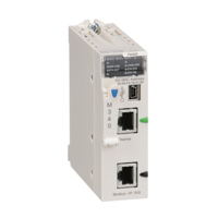Schneider, processor module M340 - max 1024 discrete + 256 analog I/O - Modbus - Ethernet