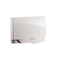 Schneider,  Full-Time Weatherproof Twin Gang Socket Cover (White) IP55